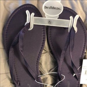 David’s Bridal Flip Flops